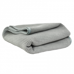 Рушник вафельний Chemical Guys Waffle Weave Gray Matter Microfiber Drying Towel