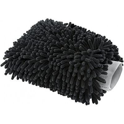 Рукавиця для миття Chemical Guys Chenille Premium Scratch-Free Microfiber Wash Mitt, Black