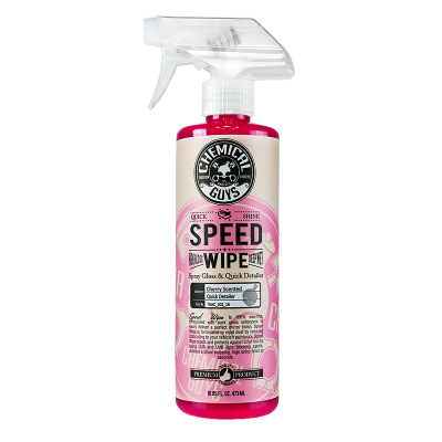 Chemical Guys Speed Wipe Quick Detailer & High Shine Spray Gloss Cherry Scent, 473ml