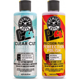 Набір для корекції ЛФП Chemical Guys C4 Clear Cut Correction Compound and P4 Precision Paint Perfection Polish
