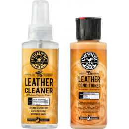 Набір для шкіри Chemical Guys Leather Cleaner and Conditioner Complete Leather Care Kit, 118ml