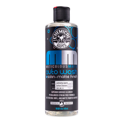 Chemical Guys Meticulous Matte Auto Wash for Satin Finish & Matte Finish Paint, 473ml