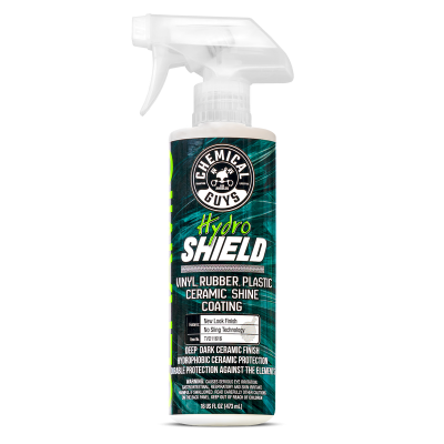 Chemical Guys HydroShield Ceramic Tire, Vinyl, Rubber, Plastic Ceramic Shine Coating, 473ml