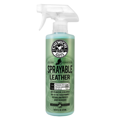 Очисник та кондиціонер Chemical Guys Sprayable Leather Cleaner & Conditioner In One, 473ml Очисник та кондиціонер Chemical Guys Sprayable Leather Cleaner & Conditioner In One, 473ml